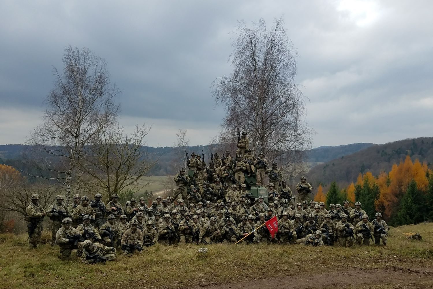 chris with sapper company